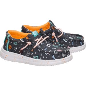 wally toddler sports fan black/multi