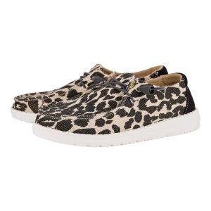 wendy leopard sparkle wide leopard tan